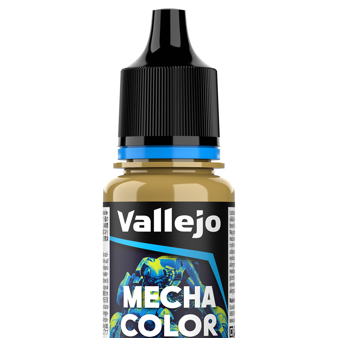 Peinture acrylique Prince August Mecha Color - flacon 18 ml - Vieil or