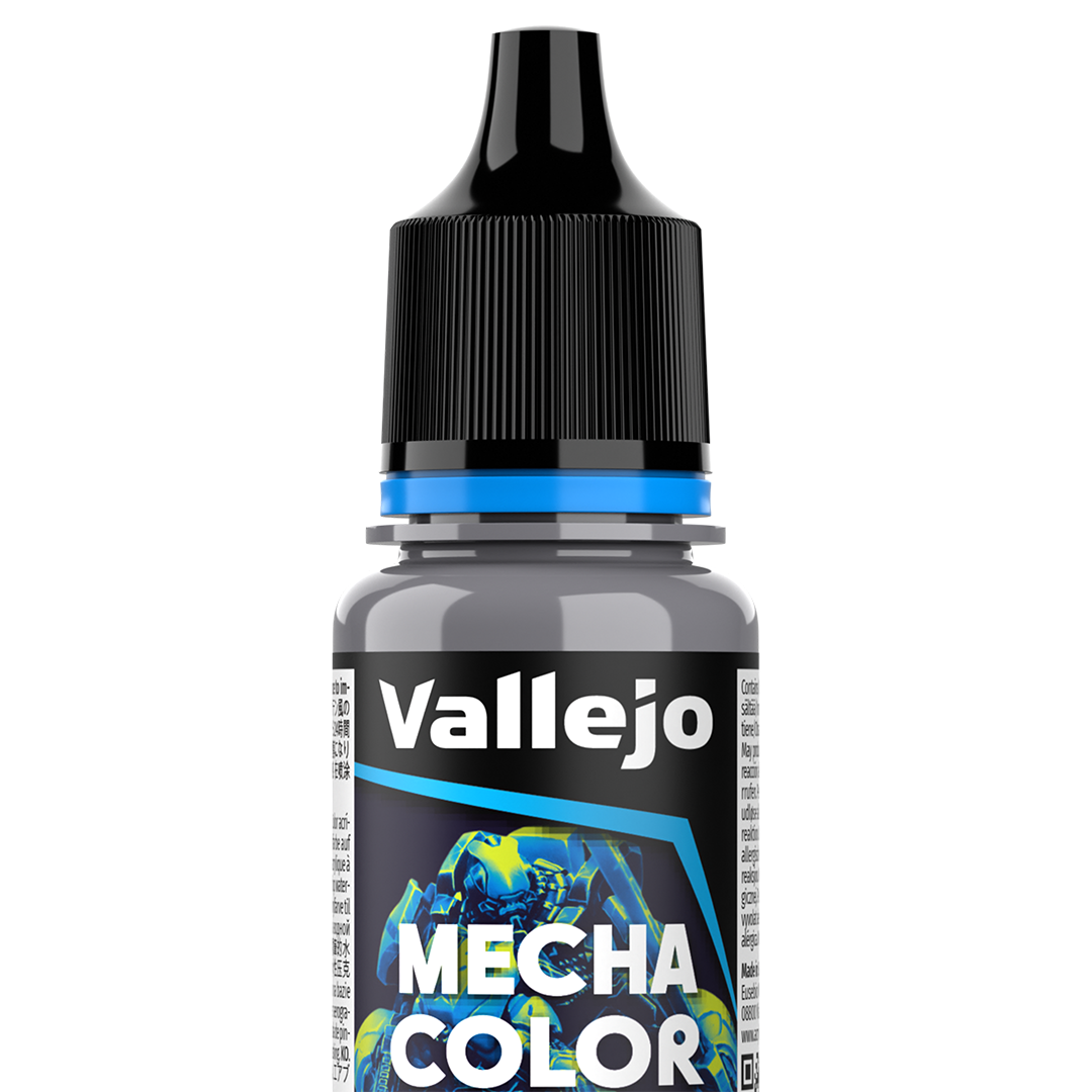Peinture acrylique Prince August Mecha Color - flacon 18 ml - Acier foncé