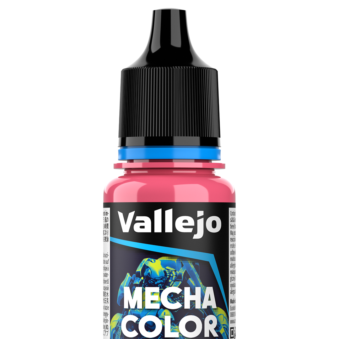 Peinture acrylique Prince August Mecha Color - flacon 18 ml - Rouge métallique