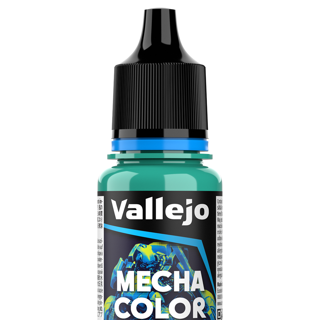 Peinture acrylique Prince August Mecha Color - flacon 18 ml - Vert métallique