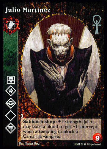 Julio Martinez [BSC set] - VTES CCG