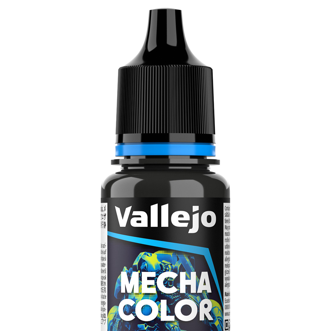 Peinture acrylique Prince August Mecha Color - flacon 18 ml - Wash noir