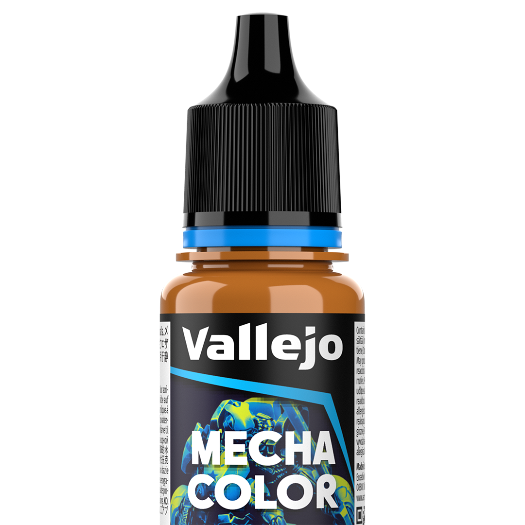 Peinture acrylique Prince August Mecha Color - flacon 18 ml - Tâches de carburant (brillant)