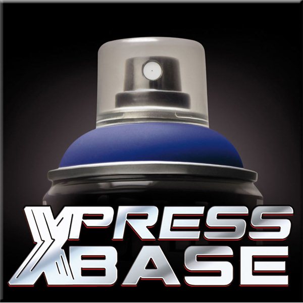 Bombe de peinture Xpress Base - aérosol 400 ml - Bleu Ultramarine