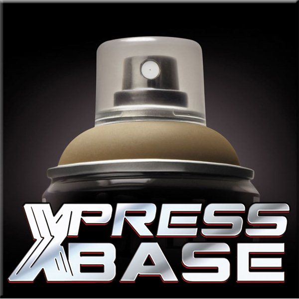 Bombe de peinture Xpress Base - aérosol 400 ml - Sable Désert