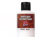 Peinture acrylique Prince August Polyuréthane - flacon 200 ml - GM - Blanc