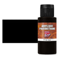 Peinture acrylique Prince August Polyuréthane - flacon 60 ml - Noir