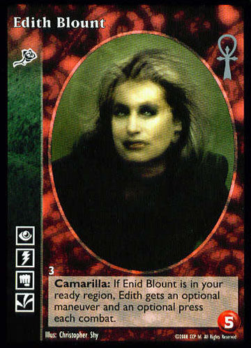 Edith Blount [BSC set] - VTES CCG