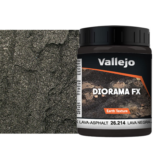 Prince August - Lave Noire - Black Lava-Asphalt 200ml