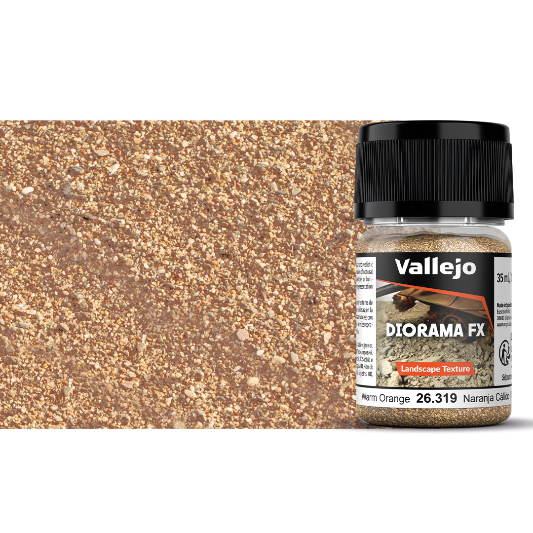 Prince August - Orange Chaud - Warm Orange (0.1-0.6 mm) 35ml