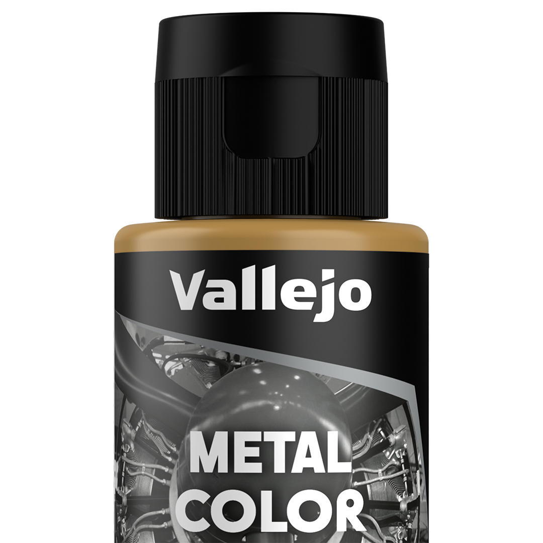 Peinture acrylique Prince August Metal Color - flacon 32 ml - Or