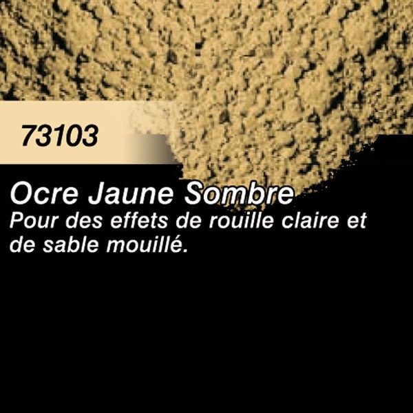 Prince August - Pigment Ocre Jaune Sombre 35ml