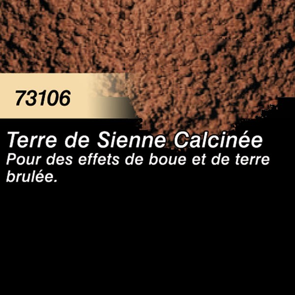 Prince August - Pigment Terre de Sienne Calcinée 35ml