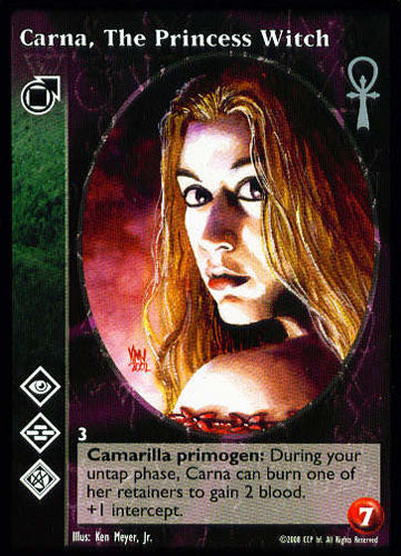 Carna, The Princess Witch [BSC set] - VTES CCG