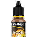 Peinture acrylique Prince August Model Air - flacon 18 ml - Brun Mat USA - USA Flat Brown