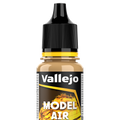 Peinture acrylique Prince August Model Air - flacon 18 ml - Marron Clair - Light Brown