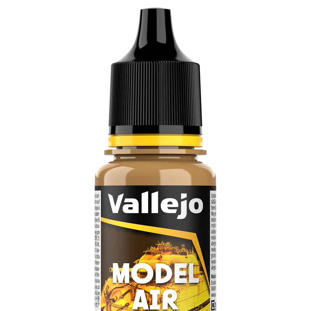 Peinture acrylique Prince August Model Air - flacon 18 ml - Midstone WWII GB - Middlestone