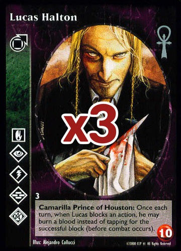 Lucas Halton [BSC set] - VTES CCG