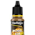 Peinture acrylique Prince August Model Air - flacon 18 ml - Brun Doré - Golden Brown