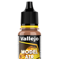 Peinture acrylique Prince August Model Air - flacon 18 ml - Brun Sable - Sand Brown