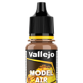 Peinture acrylique Prince August Model Air - flacon 18 ml - Marron Terre - Mud Brown