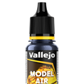 Peinture acrylique Prince August Model Air - flacon 18 ml - Bleu Arctique Métallique - Artic Blue