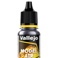 Peinture acrylique Prince August Model Air - flacon 18 ml - Noir Métallique - Black