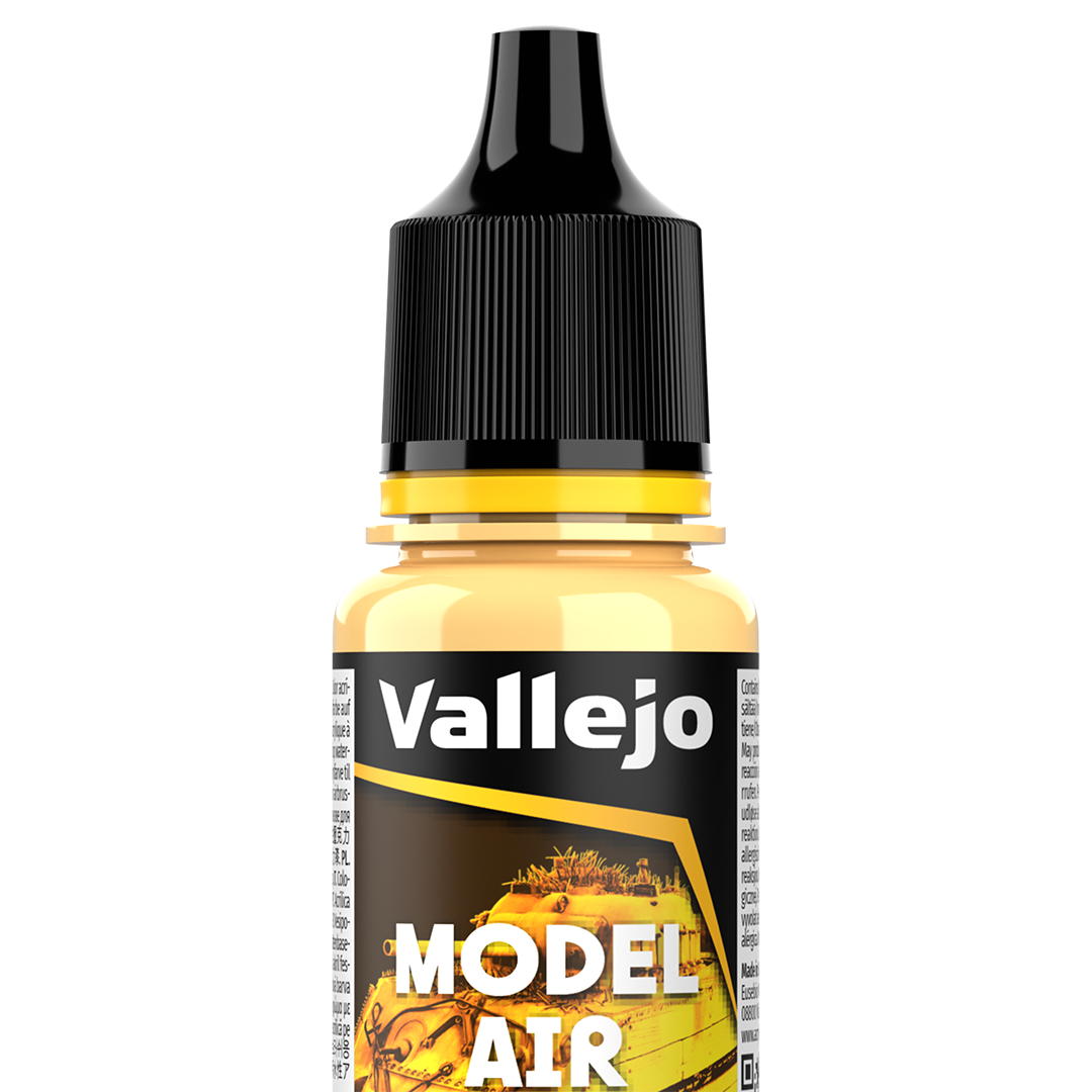Peinture acrylique Prince August Model Air - flacon 18 ml - Beige Radome - Beige