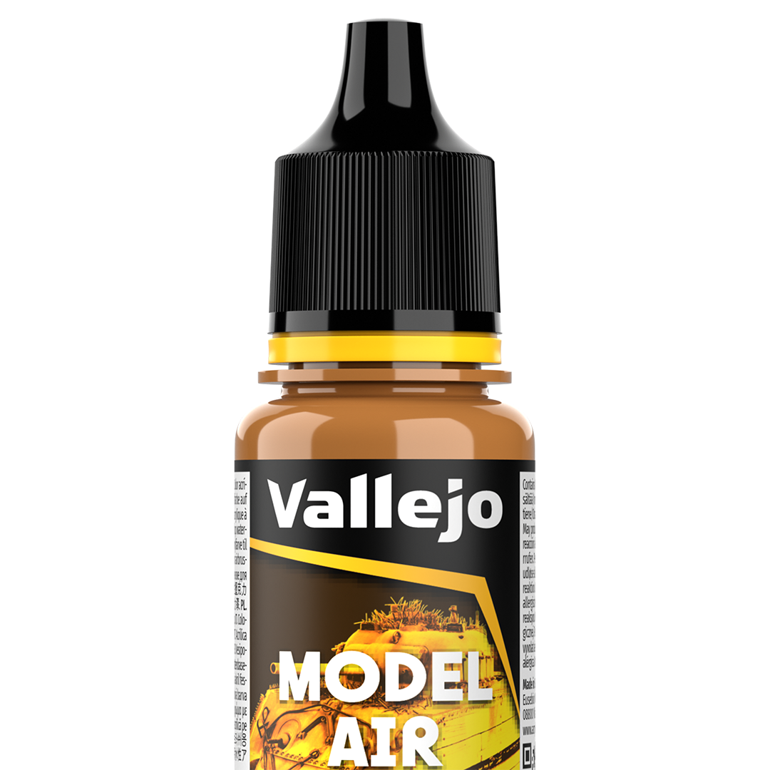 Peinture acrylique Prince August Model Air - flacon 18 ml - Bois - Wood