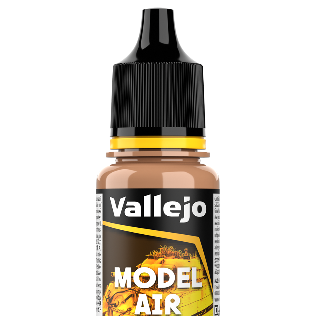 Peinture acrylique Prince August Model Air - flacon 18 ml - Terre - Tan Earth