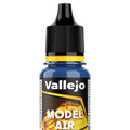 Peinture acrylique Prince August Model Air - flacon 18 ml - Bleu de France - French Blue