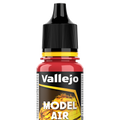 Peinture acrylique Prince August Model Air - flacon 18 ml - Red - Rouge