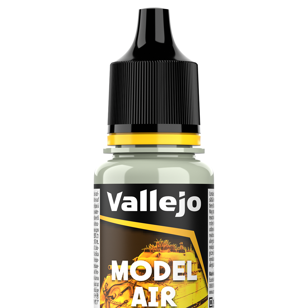 Peinture acrylique Prince August Model Air - flacon 18 ml - Bleu Gris RLM84 - Grey Blue RLM84