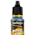 Peinture acrylique Prince August Model Air - flacon 18 ml - Bleu IDF - IDF Blue
