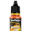 Peinture acrylique Prince August Model Air - flacon 18 ml - Oxyde orangé - Orange Rust