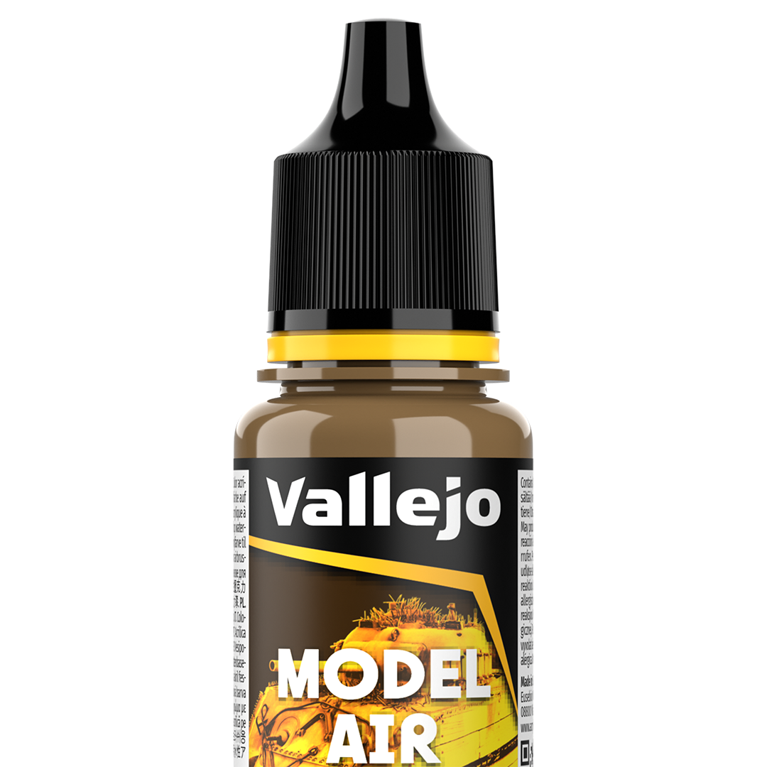 Peinture acrylique Prince August Model Air - flacon 18 ml - Salissure - Dirt
