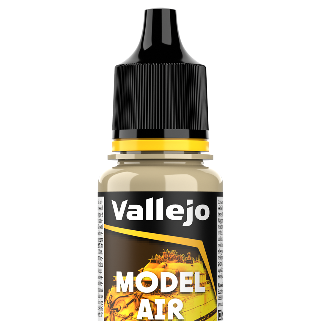 Peinture acrylique Prince August Model Air - flacon 18 ml - Gris Sable IDF 73 - IDF Sand Grey 73