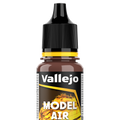Peinture acrylique Prince August Model Air - flacon 18 ml - Brun Rouge Allemand - German Red Brown