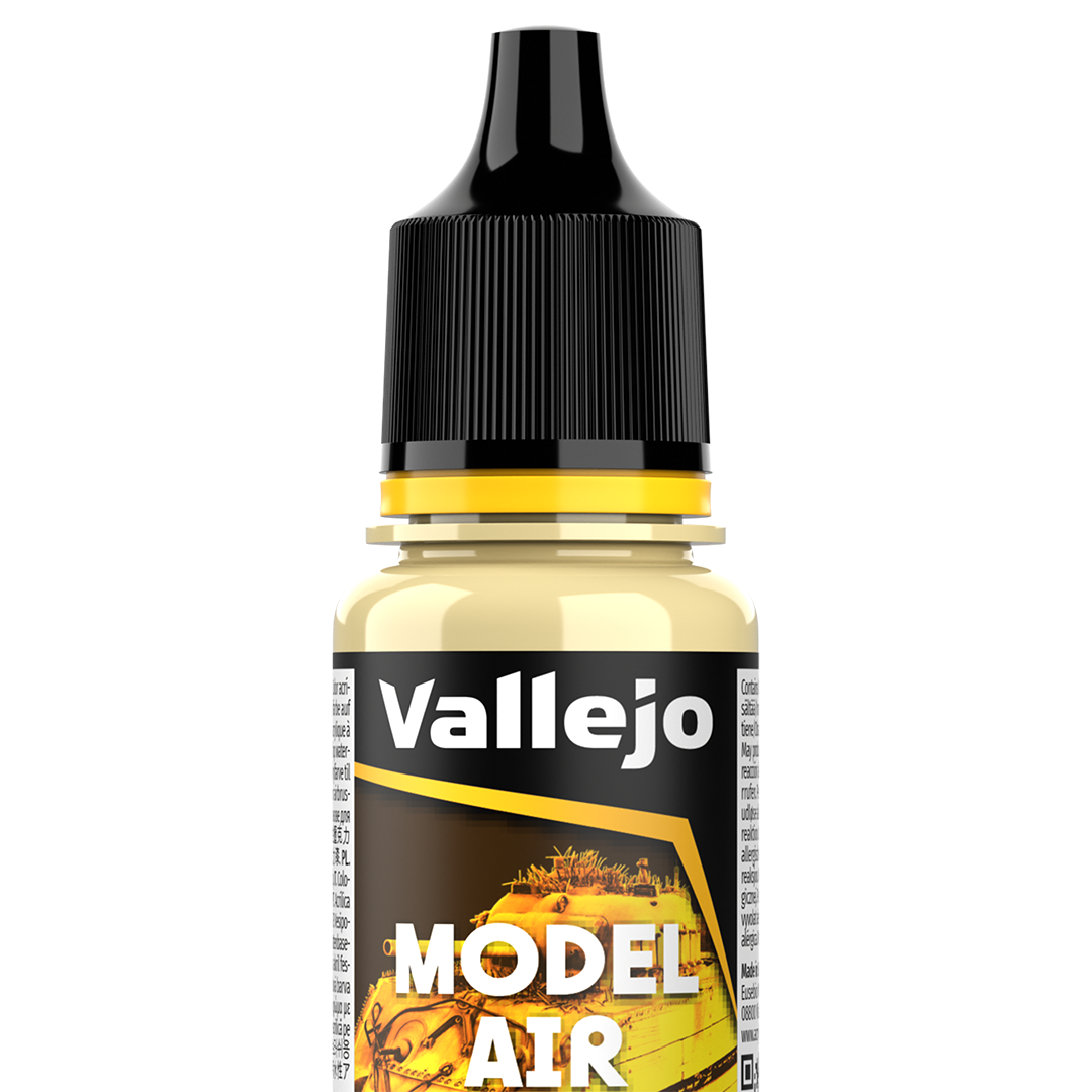 Peinture acrylique Prince August Model Air - flacon 18 ml - Pierre de Portland UK BSC 64 - UK Bsc 64 Portland Stone