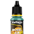 Peinture acrylique Prince August Model Air - flacon 18 ml - Vert Émeraude Cockpit « Délavé » - Cockpit Emerald Green « Faded »