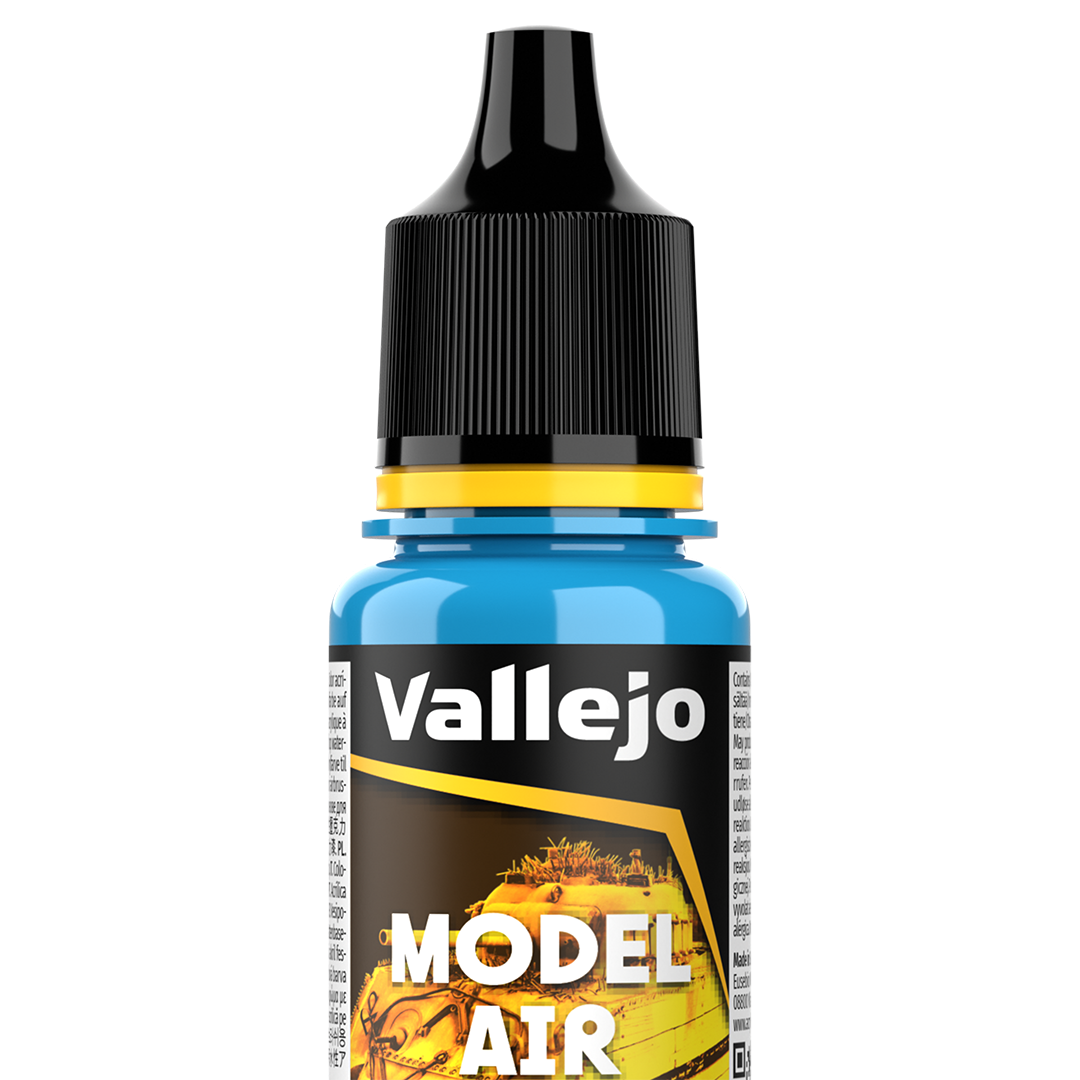 Peinture acrylique Prince August Model Air - flacon 18 ml - Bleu Force Aérienne Russe - Russian AF Blue