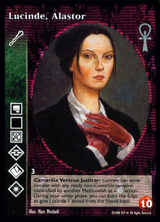 Lucinde, Alastor [BSC set] - VTES CCG