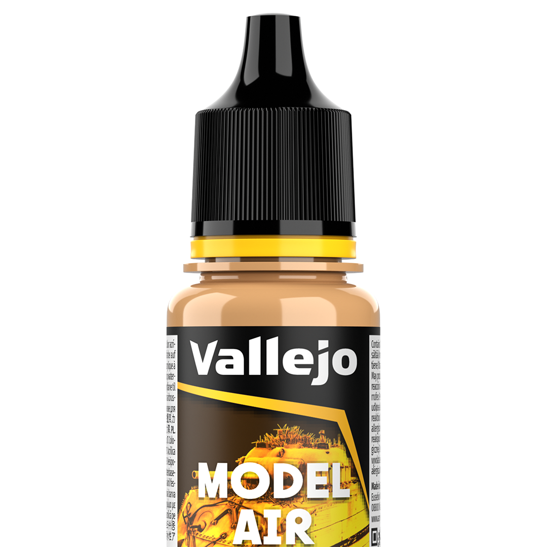 Peinture acrylique Prince August Model Air - flacon 18 ml - Tan USAF - USAF Tan