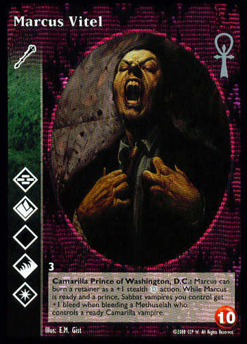Marcus Vitel [BSC set] - VTES CCG
