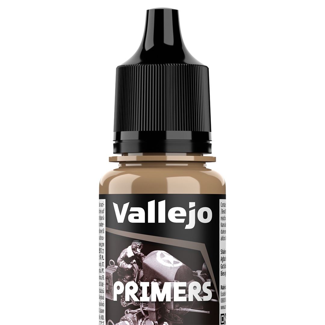 Apprêt Prince August Surface Primer - flacon 18 ml - Primer Jaune Foncé All. RAL7028 - German Dark Yellow RAL7028