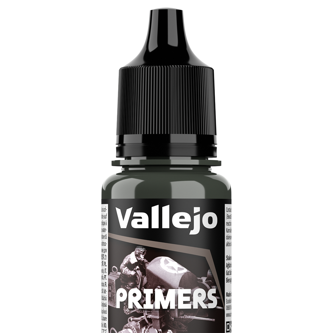 Apprêt Prince August Surface Primer - flacon 18 ml - Primer Vert Bronze R.-U. - U.K. Bronze Green