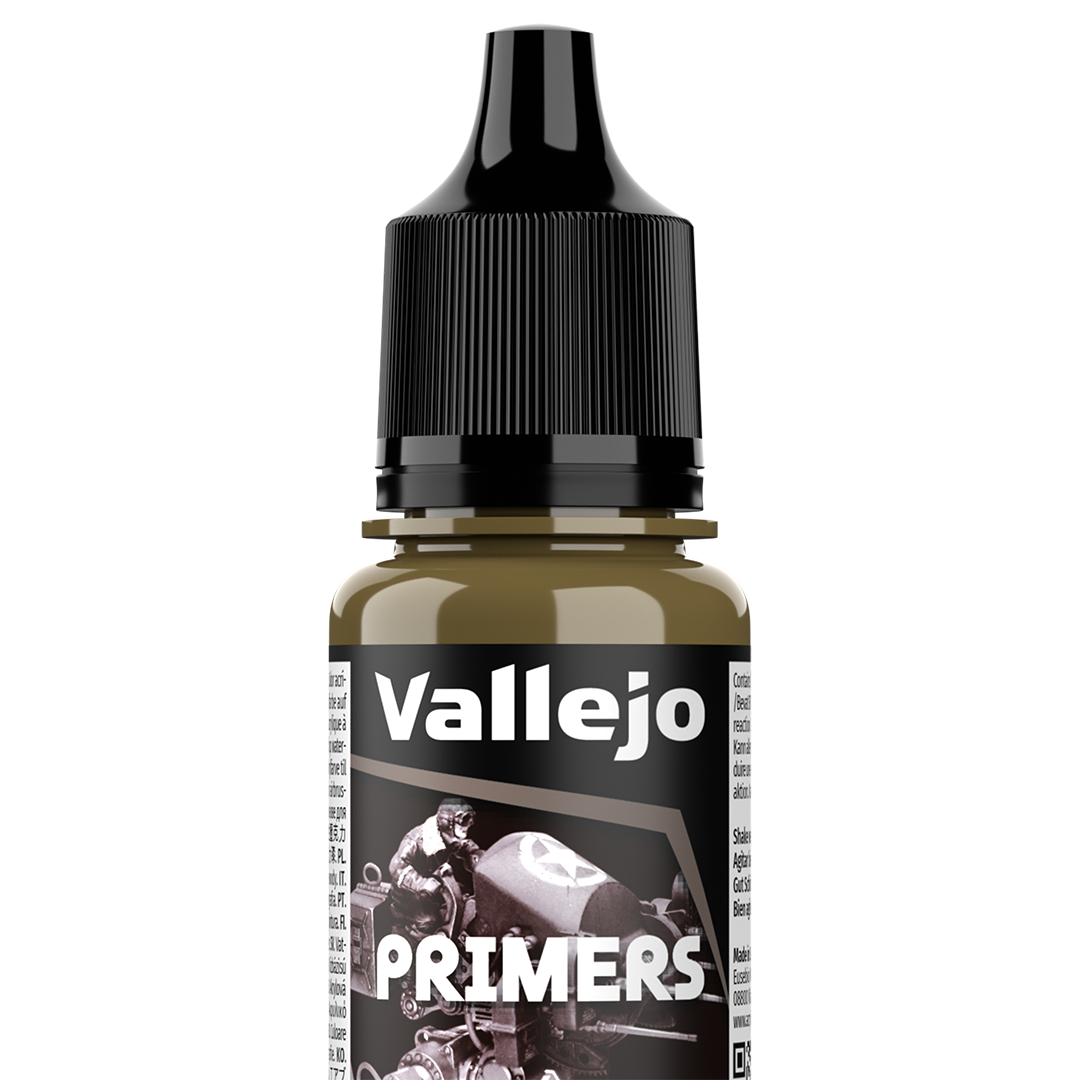 Apprêt Prince August Surface Primer - flacon 18 ml - Primer Vert Terre (précoce) - IJATsuchiKusaIRO Earth Green (early)