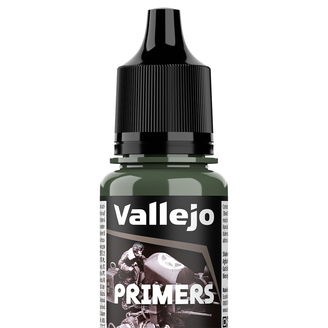 Apprêt Prince August Surface Primer - flacon 18 ml - Primer Vert OTAN - NATO Green