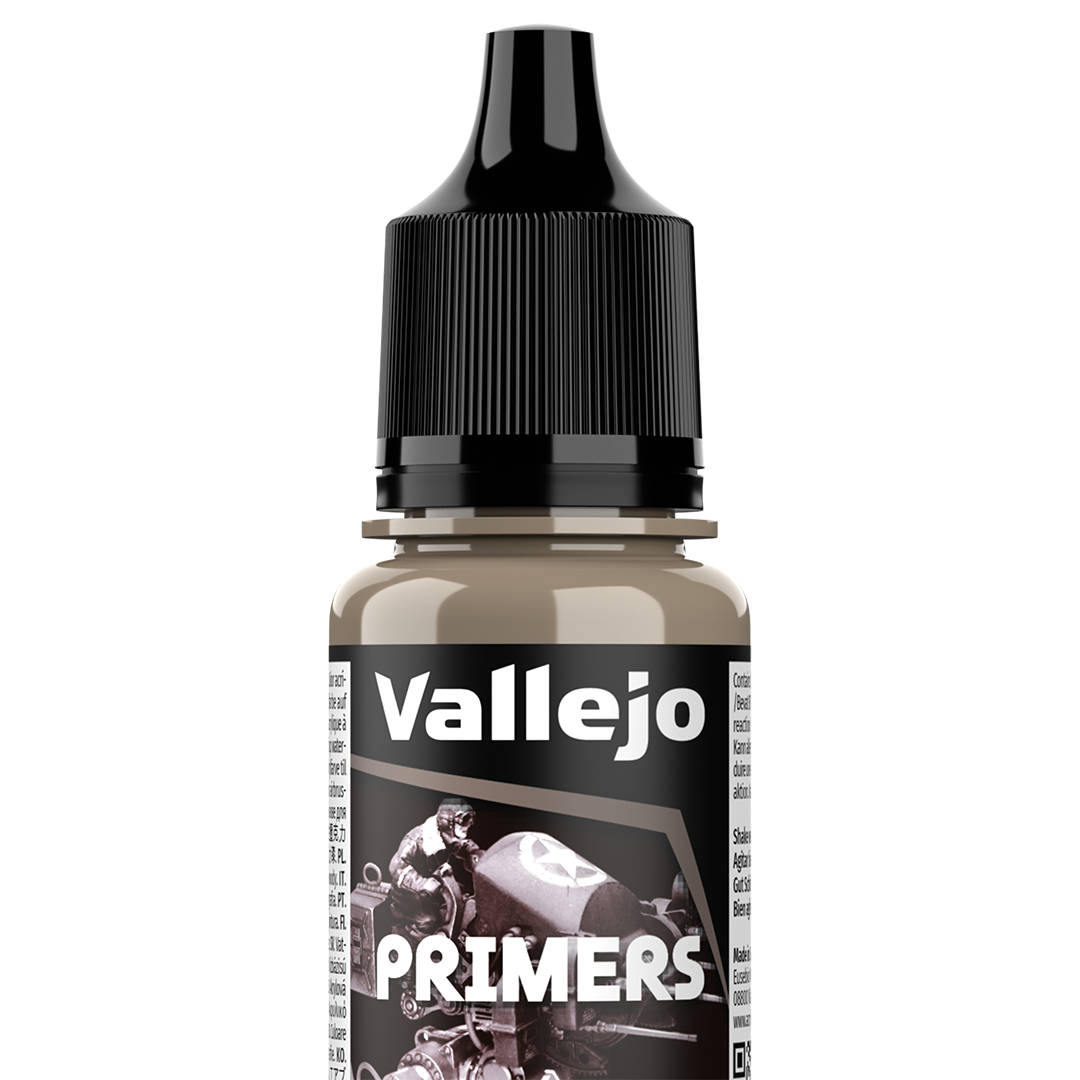 Apprêt Prince August Surface Primer - flacon 18 ml - Primer Gris Sable Israélien IDF 6173 - IDF Israeli Sand Grey 6173