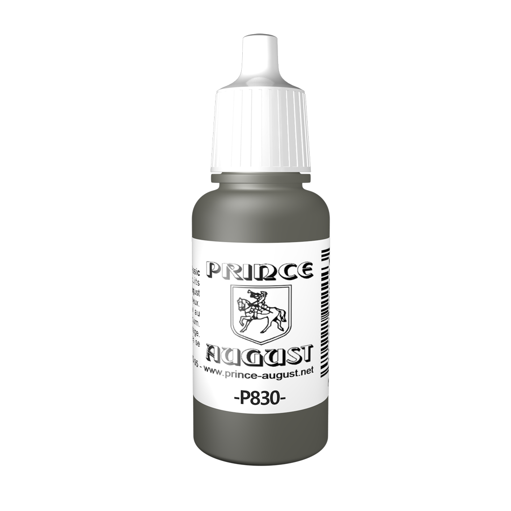 Peinture acrylique Prince August Classic - flacon 17 ml - 102 - Vert Allem. WWII